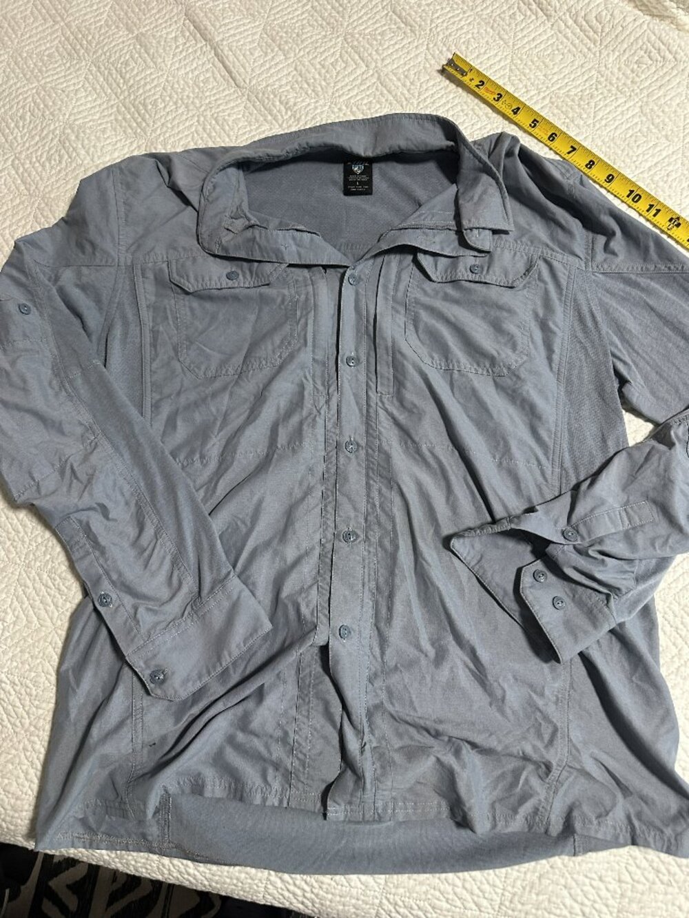 Kuhl Airspeed Long Sleeve Light Blue Large